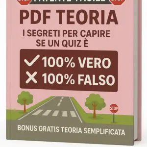 I SEGRETI DEI QUIZ + BONUS GRATIS MANUALE PATENTE B RIASSUNTO | E-BOOK